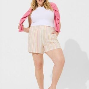 Striped Pastel Women's Shorts
